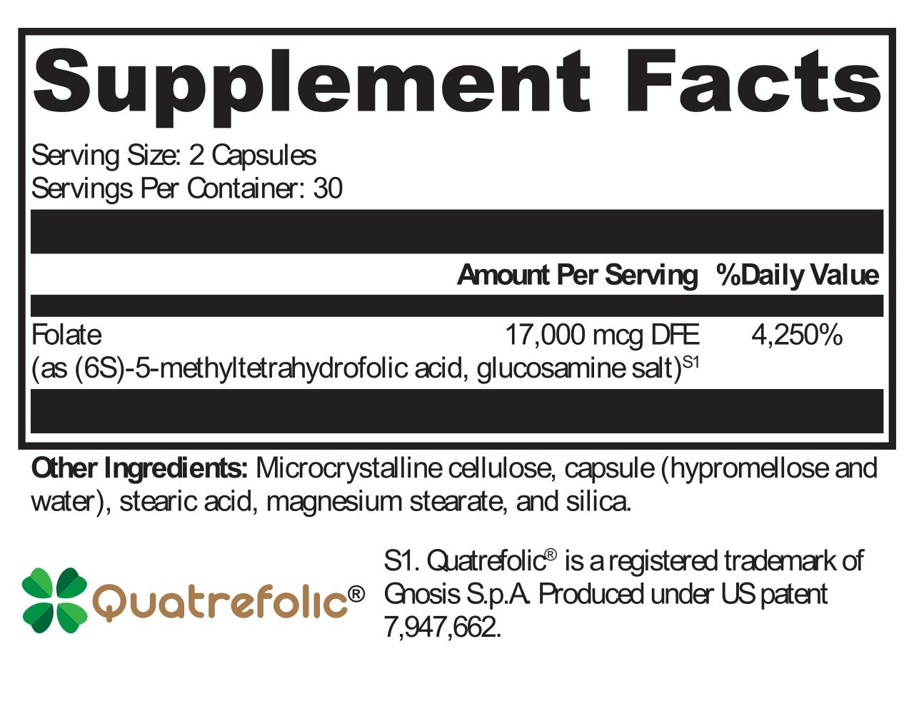 5-MTHF ES 60 Capsules