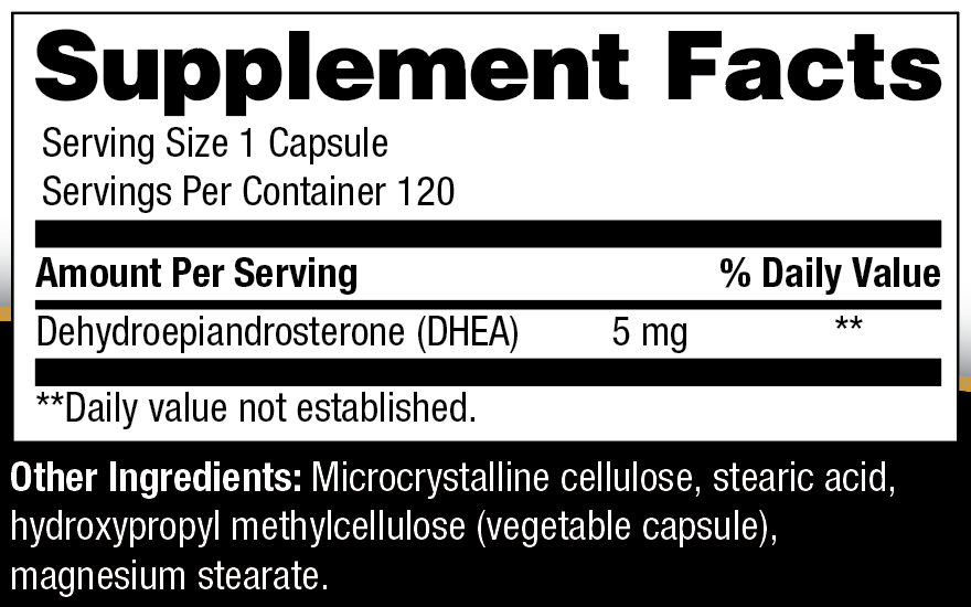 DHEA 5MG Micronized
