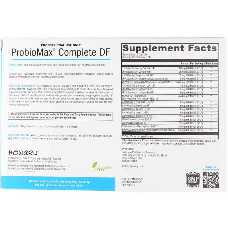 ProbioMax® Complete DF 30 Capsules